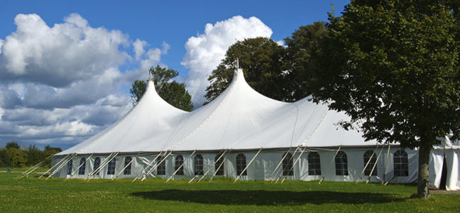 What size wedding tent do I need?