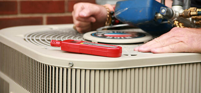 Air conditioning replacement supports and services