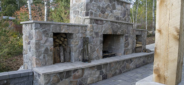 Outdoor Fireplace – Improves the Valuation of the Property